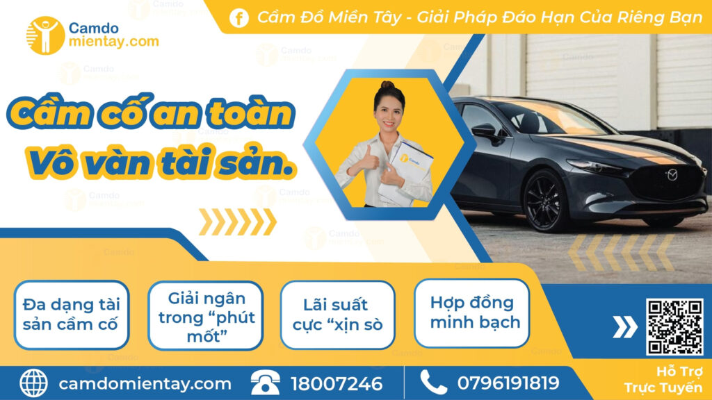 cầm xe ô tô đang vay ngân hàng