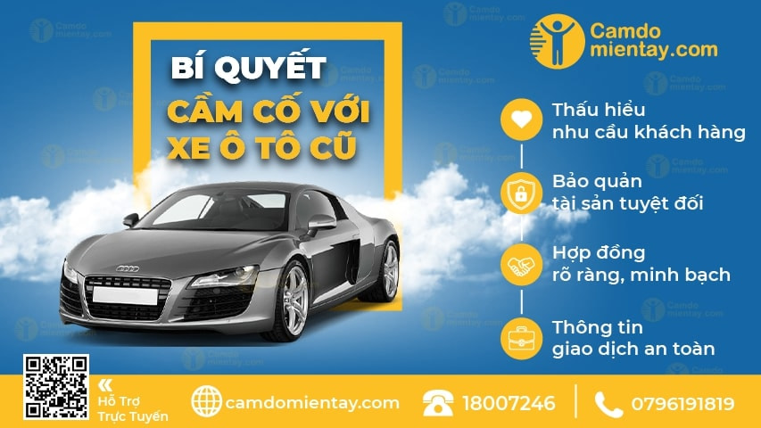 Cầm Xe Toyota Vios Cũ