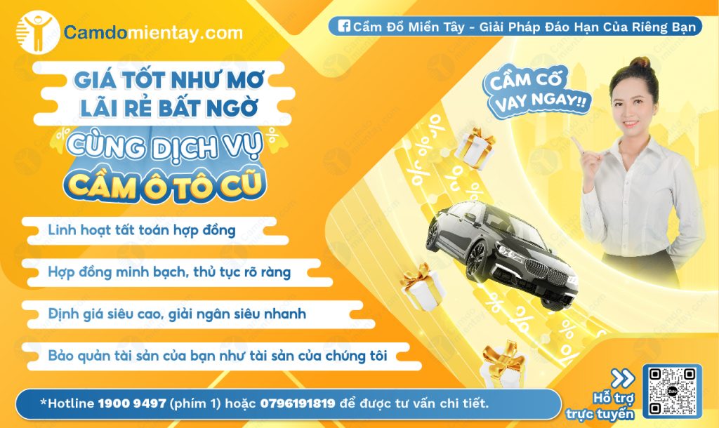 cầm xe 7 chỗ thế chấp ngân hàng